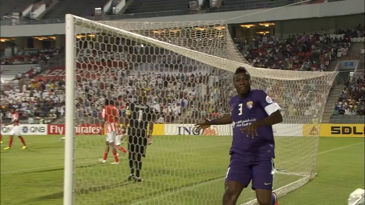 AFC Champions League - La 'bailonga' celebración de Asamoah Gyan