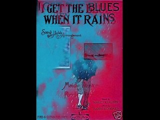 Slatz Randall & His Orchestra - I Get The Blues When It Rains