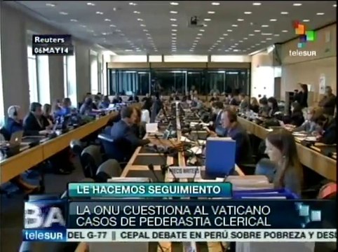 Cuestiona ONU al Vaticano por abusos de sacerdotes pederastas a niños
