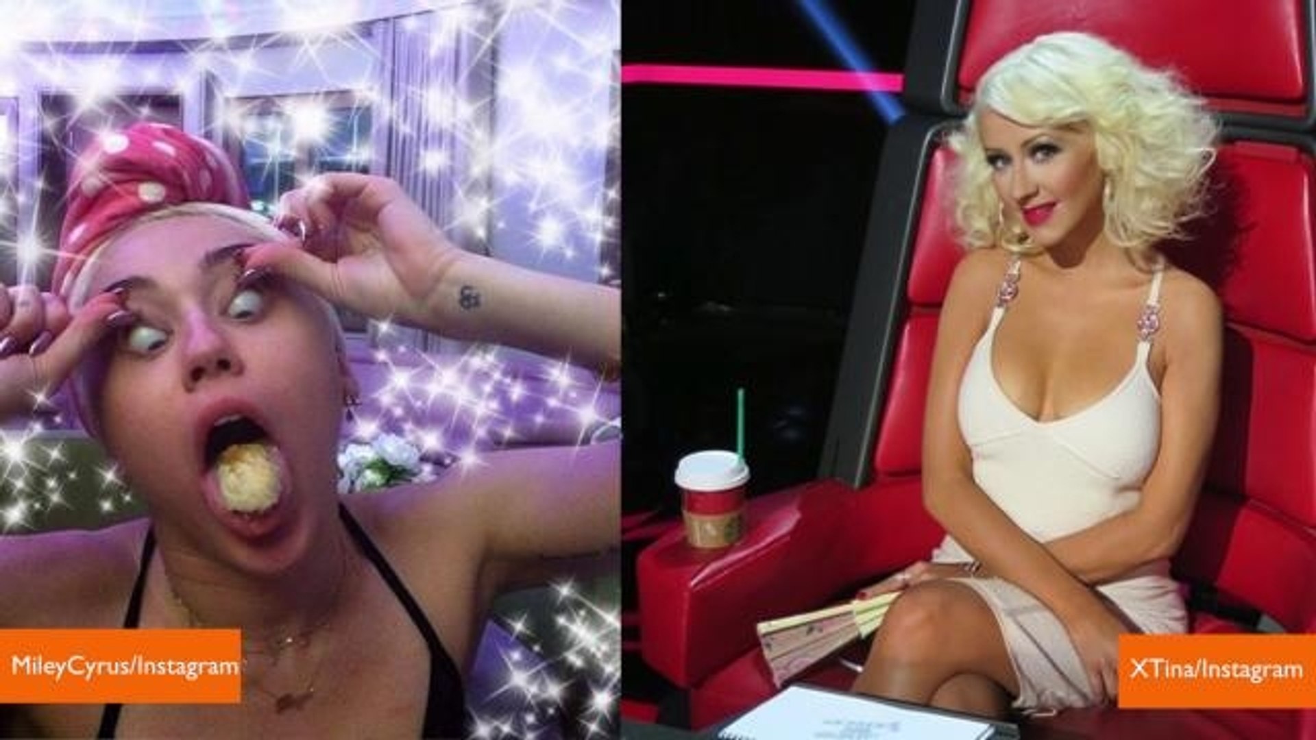 Miley Cyrus Snubs 'The Voice' Over Fight With Christina Aguilera