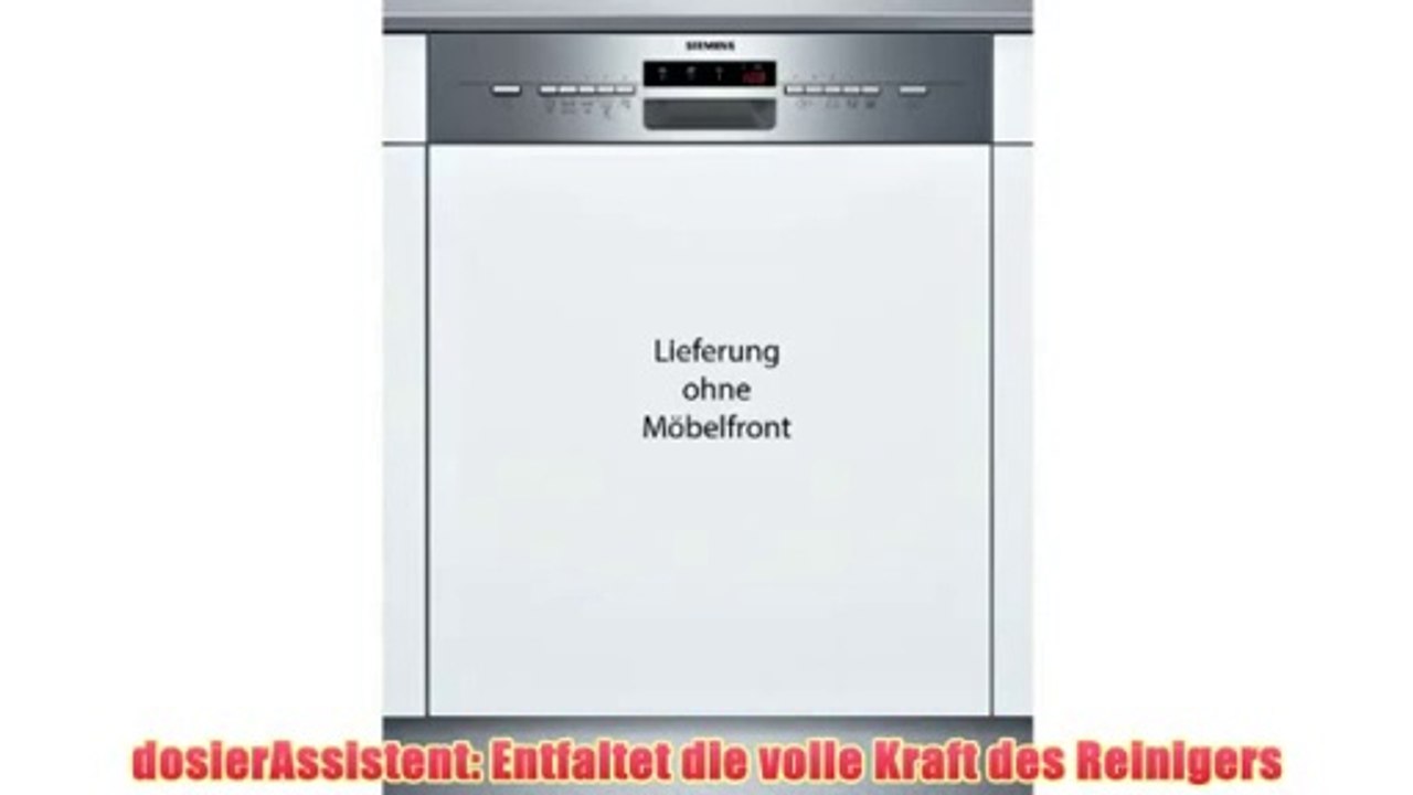Siemens SN55M539EU Teilintegrierbarer Geschirrspüler