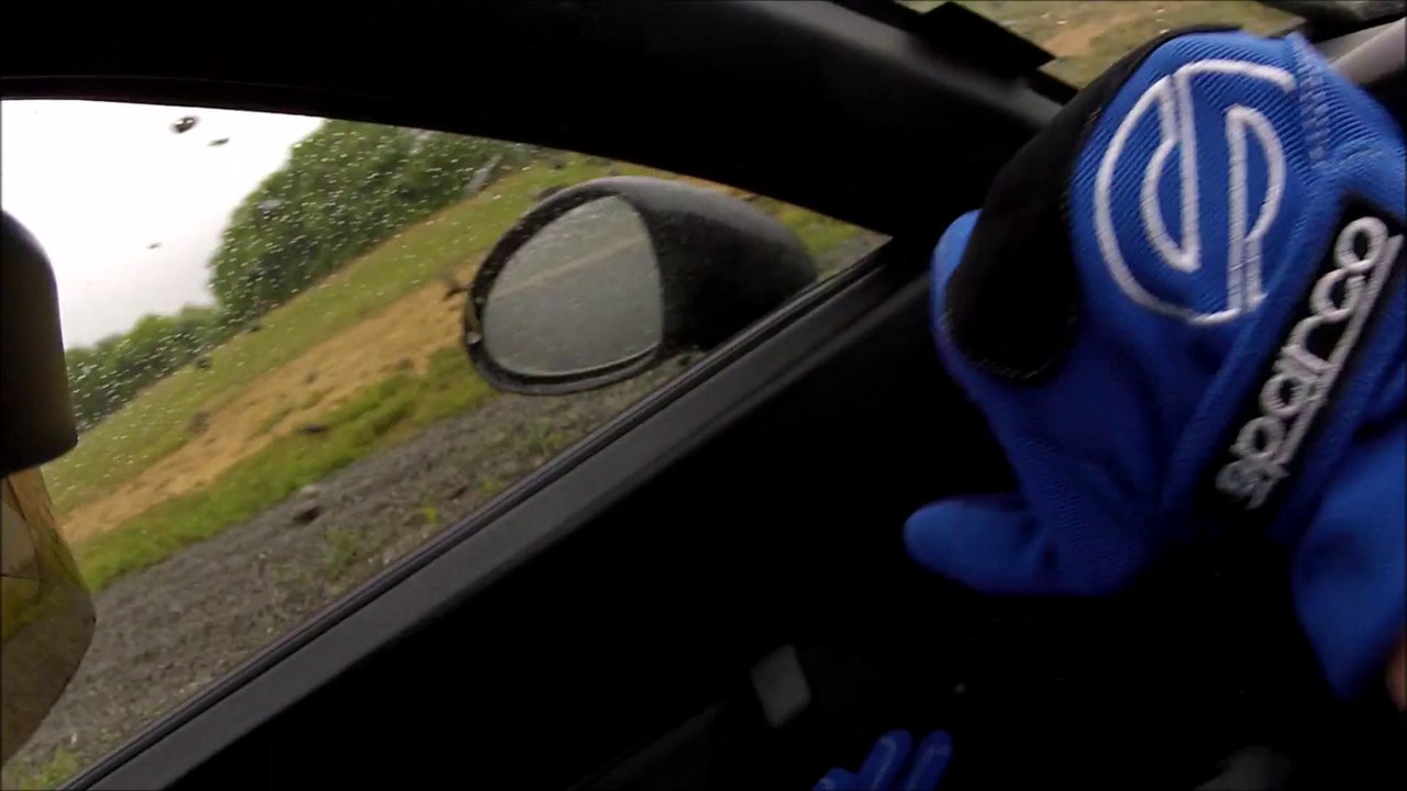 Porsche 968 Club Sport - Breizh Piste : Calvinberu sortie de  piste