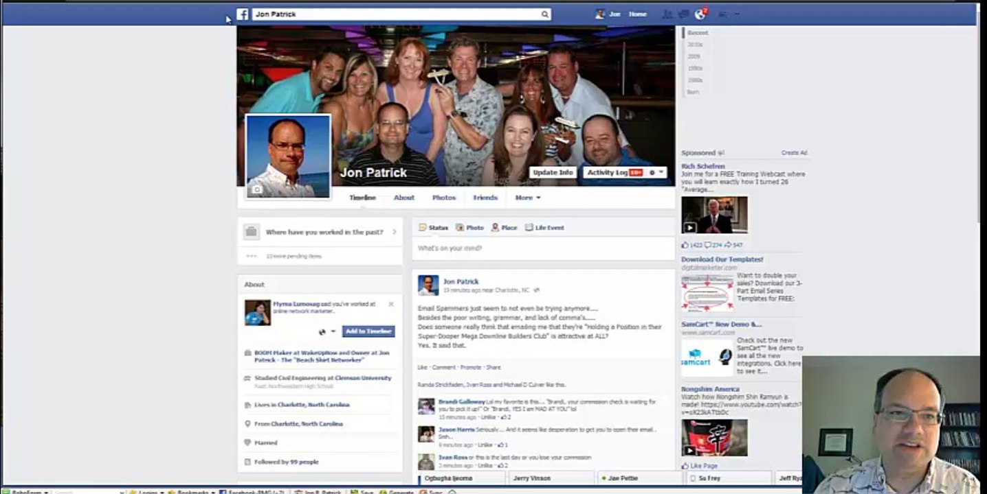 Facebook Groups Poster Introduction to the Software