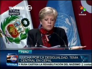 Desigualdad, tema central de XXXV Sesión de la CEPAL
