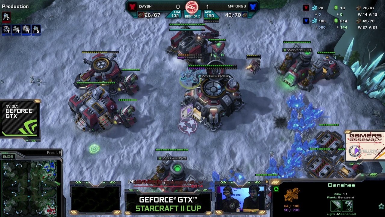 Grande Finale GEFORCE GTX™ SCII CUP -  forGG vs Dayshi - Gamers Assembly 2014