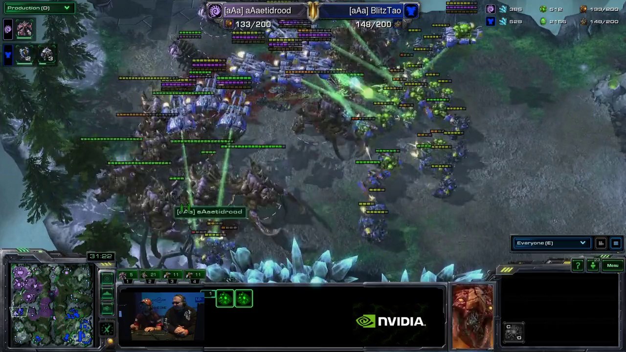 Show Match StarCraft 2 - [aAa] BlitzTao vs [aAa] etidrood  - Gamers Assembly 2014