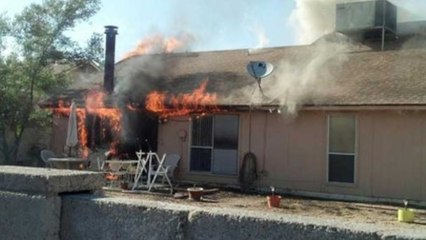 Arizonians Burning Down Houses Killing Weeds with Fire