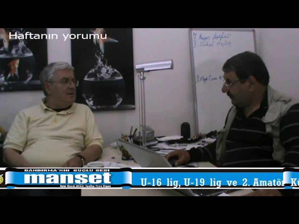 Haftanın yorumu Amatörler