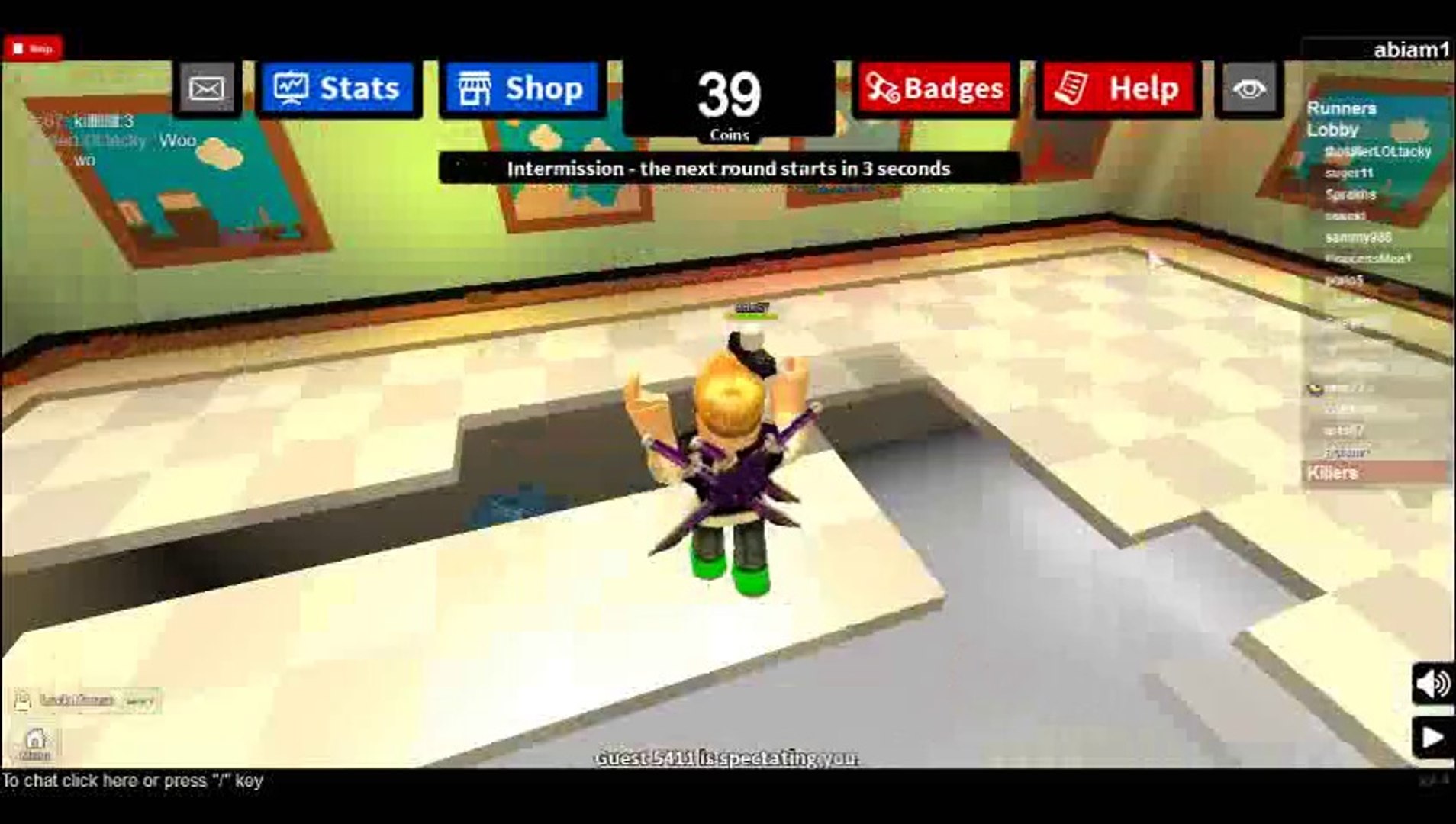 Gameplay Of Death Run In Roblox Video Dailymotion