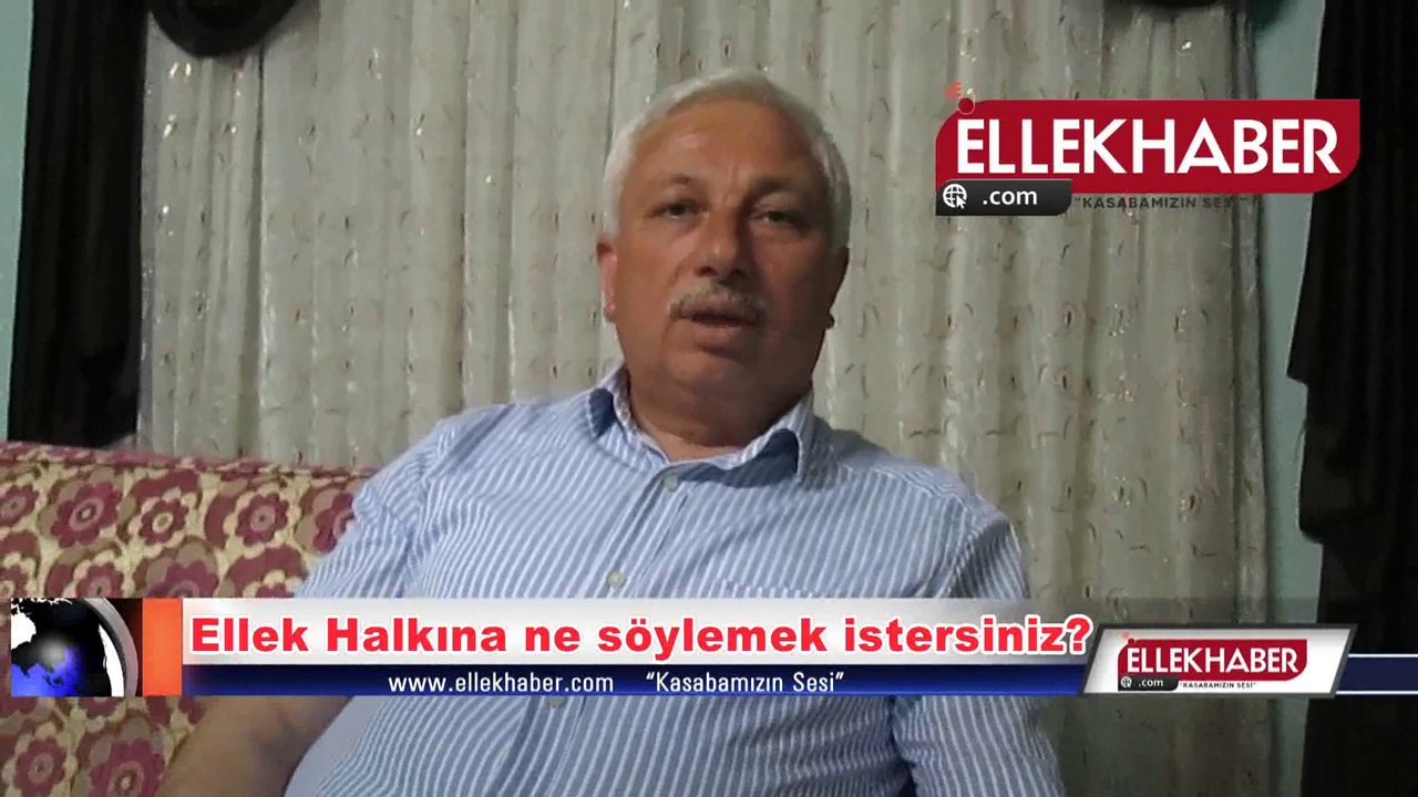 Recep Soy Ellek Belediye Başkanı