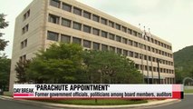 Half of 'reckless management' public organizations involved in 'parachute appointment'