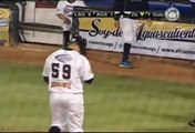 Home Run de Baltazar Lopez de Rieleros de Aguascalientes (03-04-2014)