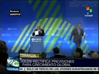 OCDE reduce pronóstico de crecimiento mundial