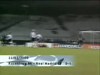 Rosenborg v. Real Madrid (Raul goal) 22.03.2000 Champions League 1999/2000