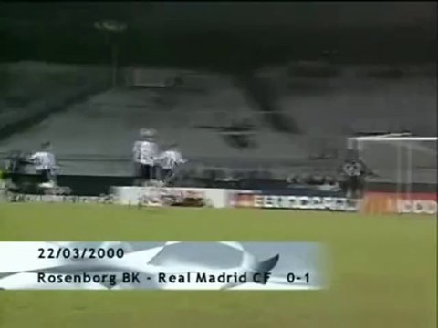 Rosenborg v. Real Madrid (Raul goal) 22.03.2000 Champions League 1999/2000