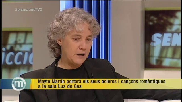 TV3 - Els Matins - Mayte Martín, entre d'altre, reflexionen sobre el passat a On paren els teus v