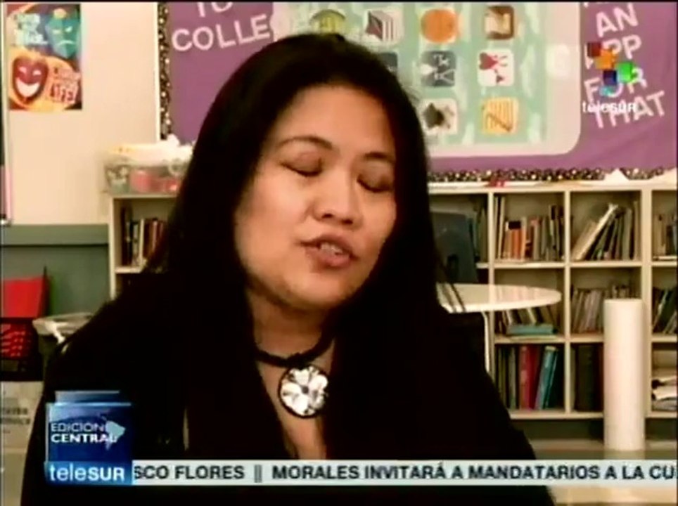 Docentes anuncian protestas por recortes a la educación en EE.UU.