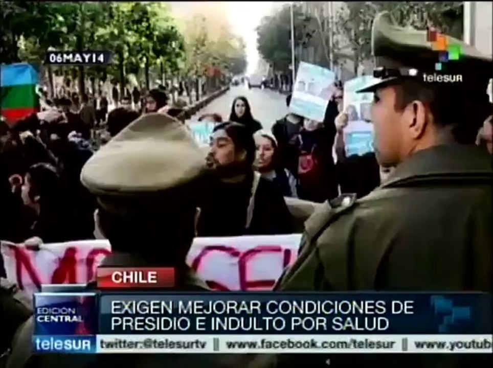 Mapuches presos mantienen huelga de hambre en Chile