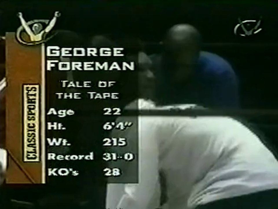 George Foreman vs Luis Faustino Pires 1971-10-29 full fight