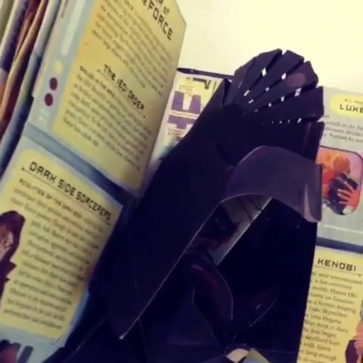 Starwars popup book