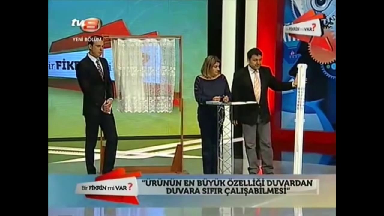 Bir Fikrin mi Var TV8 Mükemel Bir Türk Buluşu _ Perde Asma Ürünü Monoray