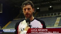 Intervista a Luca Infante | Angelico Biella vs Manital Torino | 2ª gara playoff