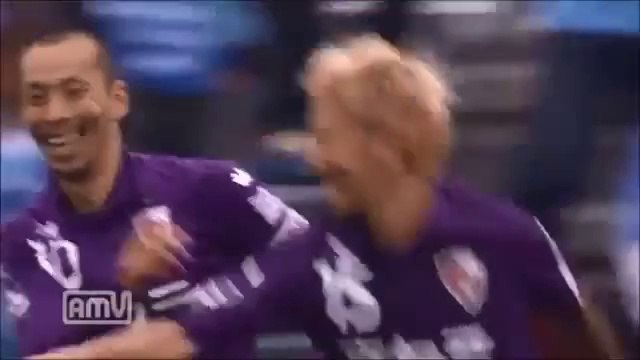 サッカー通AS GROUPおススメ！京都サンガの行列フリーキック　おもしろ動画