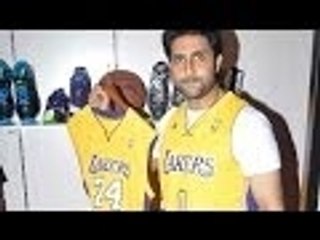 Abhishek Bachchan Launches NBA Store !