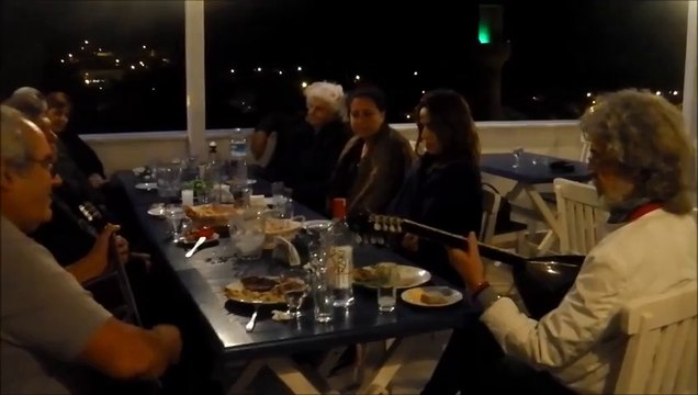 Bozcaada-Hotel Fahri TERAS/ Eski dostlarla