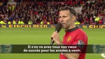 L'émouvant discours de Ryan Giggs à Old Trafford