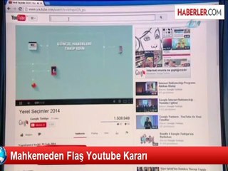 Mahkeme Yürütme Kararını Durdurdu, Youtube Açılıyor