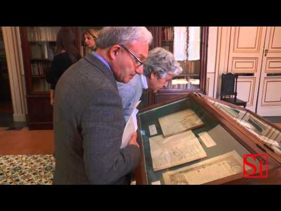 Napoli - "Maggio dei Monumenti", in mostra cimeli di Benedetto Croce (06.05.14)