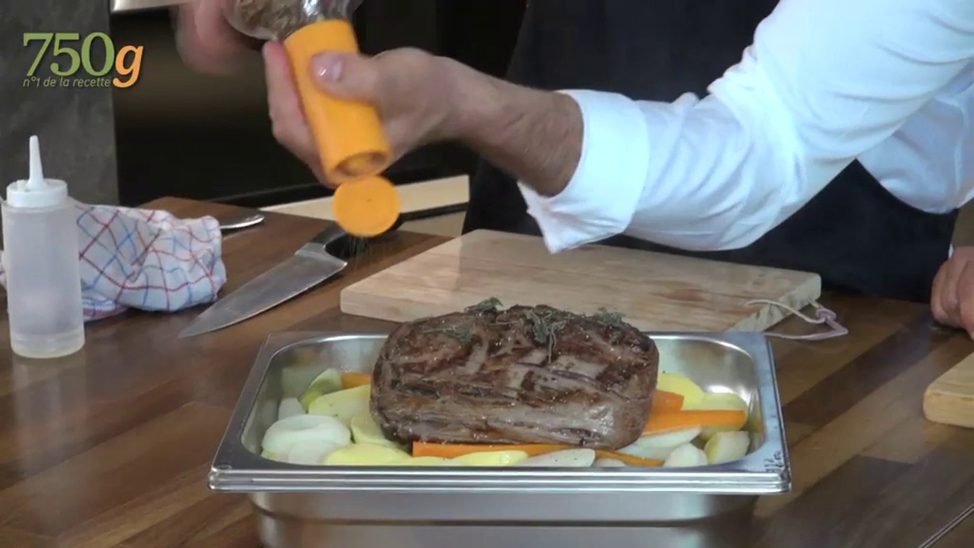 Recette de filet de boeuf et légumes pot-au-feu - 750 Grammes - Vidéo  Dailymotion