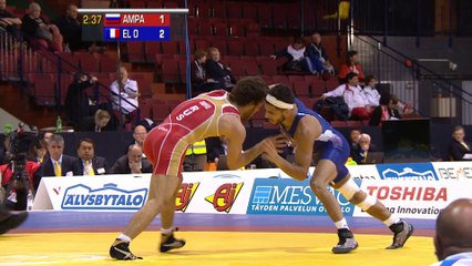 Finale 3/5 championnat d'EUROPE senior à Vantaa-Finlande en 2014