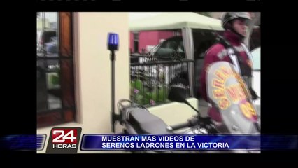 Municipalidad de La Victoria niega que serenos sean ladrones de carros