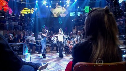 sandy leah e anitta cantam juntas as quatro estaçôes e desperdiçou