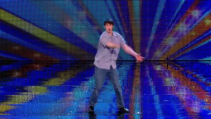 Britain's Got Talent 2013 - 072 - Week 4 Auditions - James Clifton Dancing To “Footloose”
