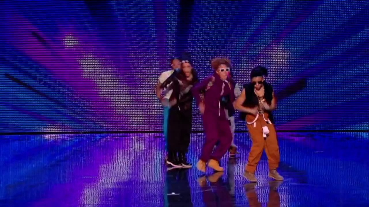 Britain's Got Talent 2013 - 074 - Week 4 Auditions - Shockarellas With Some Shockingly Good Dancing