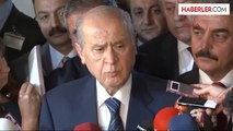 MHP Lideri Devlet Bahçeli, Cumhurbaşkanlığı Seçimine İlişkin Açıklama Yaptı