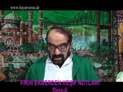 Ders 6 (1/2) Akaid Fıkhı Ekber - Fıkıh imamı Azam Amentü - Hammat - islam ilmiyle amel