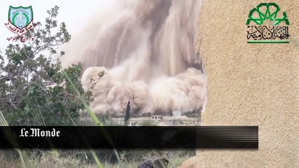 Syrie : les rebelles font sauter un quartier