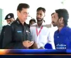 Additional IGP Karachi Shahid Hayat Khan Refused to Talk Saama TV and Took Fahad Baloch (Admin Sindh Police Page) Name On Media