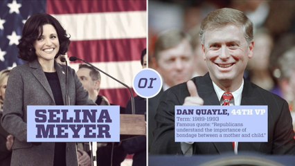 Which U.S. vice presidents are worse than Veep&apos;s Selina Meyer?