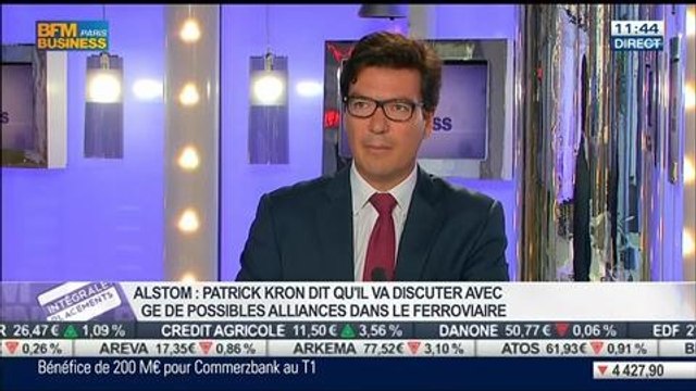 “Les médiocres résultats d'Alstom justifient la cession de ses activités dans l'énergie”, Patrick Kron: Cédric Chaboud, dans Intégrale Placements - 07/05