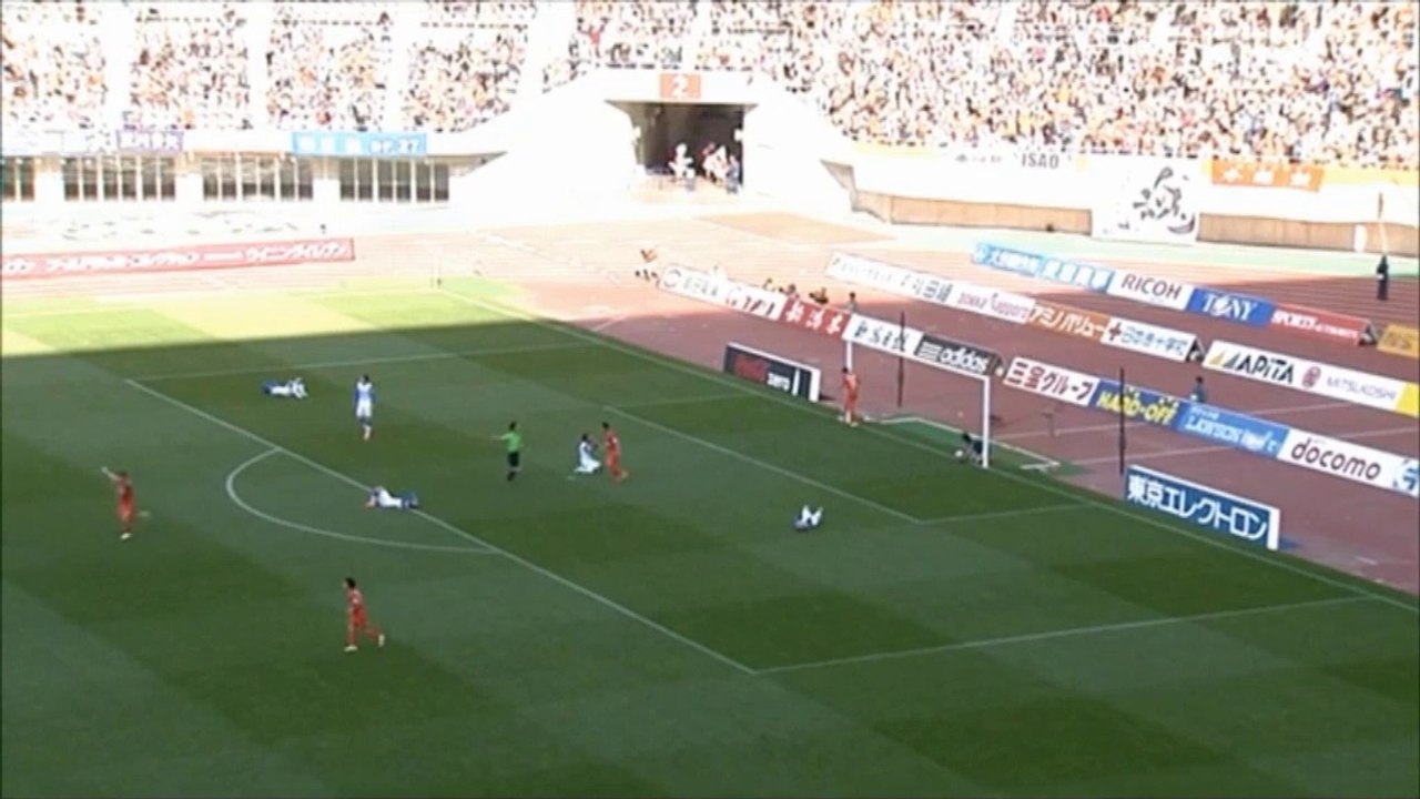 J-league: 95. minute, eigentor, pleite