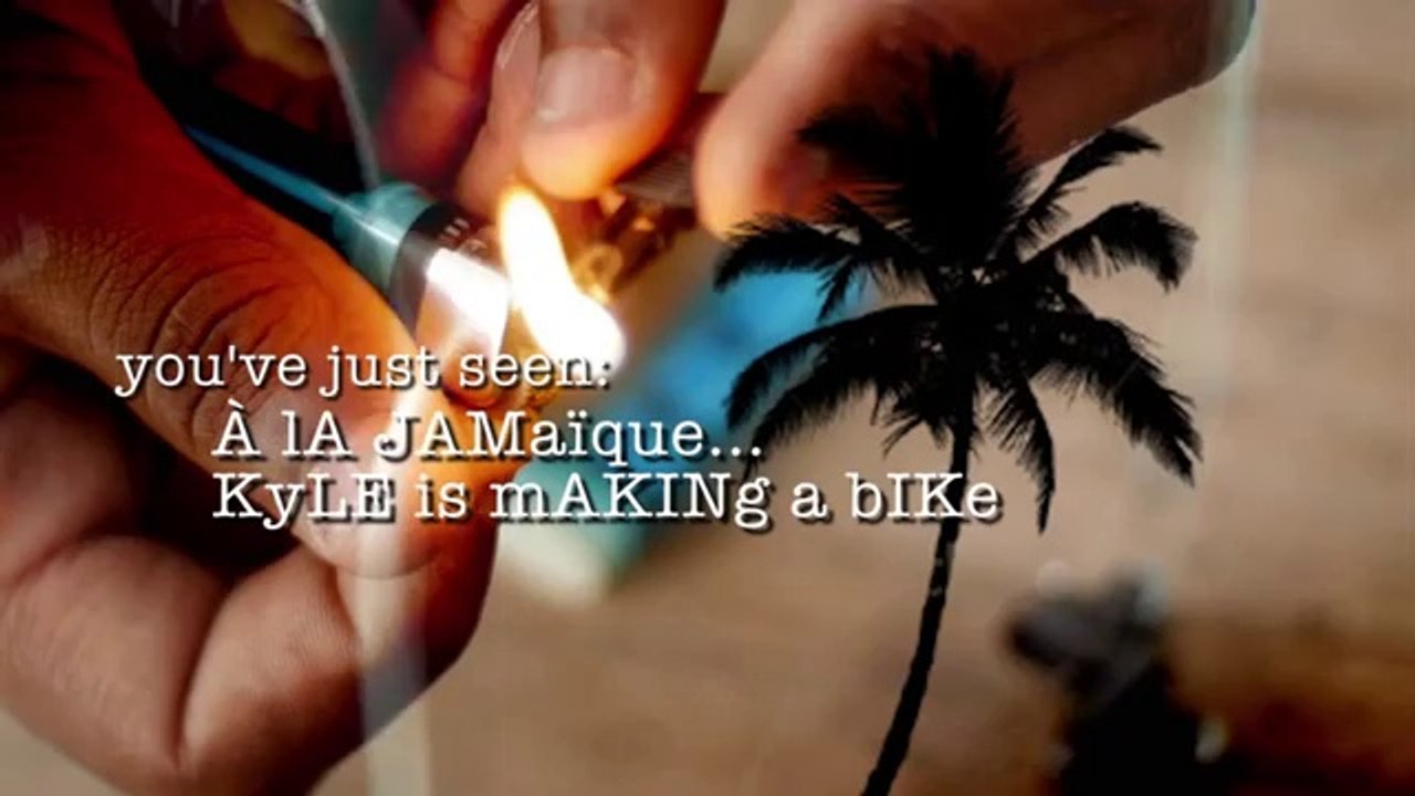 Construire une moto avec un briquet
