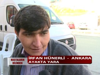 AYAKTA YARA HASTALIĞI VARDI ŞİFALI BİTKİLERİ KULLANDI