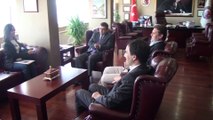 Türkiye Satranç Federasyonu’ndan Rektör Prof. Dr. Sedat Laçiner’e Ziyaret