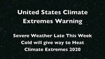 UNITED STATES CLIMATE EXTREME WARNING! Storms, Solar Flaring