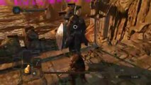 Dark Souls II (PC) SL1 Run - Pursuer Boss Fight